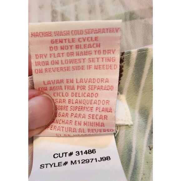 Vtg 90s Y2K Speechless Dress Size 13 Juniors Maxi Fairy Floral Pink WhimsiGoth - Picture 13 of 13